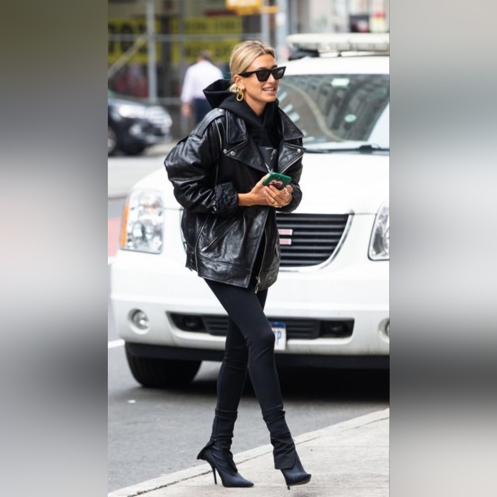 ASOS Oversized Moto Jacket - Picture 15 of 15